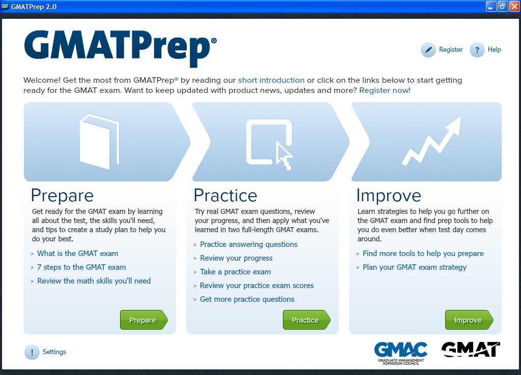 download free gmat prep software for mac